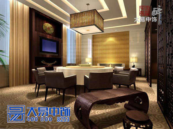 上?，F代新中式會(huì )所裝修效果圖